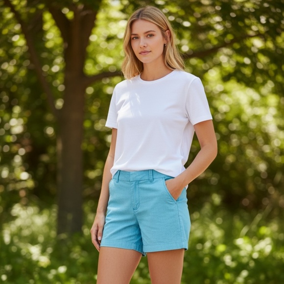 J. Crew Pants - J. Crew Shorts Womens Size 00 Green City Fit Chino Casual Ladies